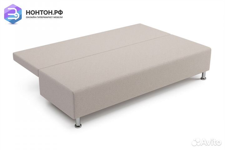 Диван еврокнижка Канна светло-бежевый