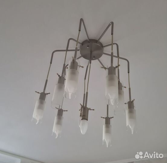 Люстра потолочная бу