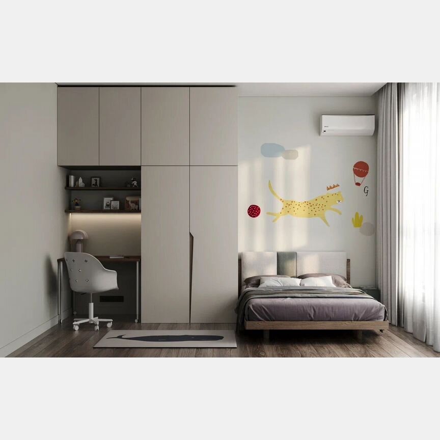 2-к. квартира, 64,4 м², 13/16 эт.