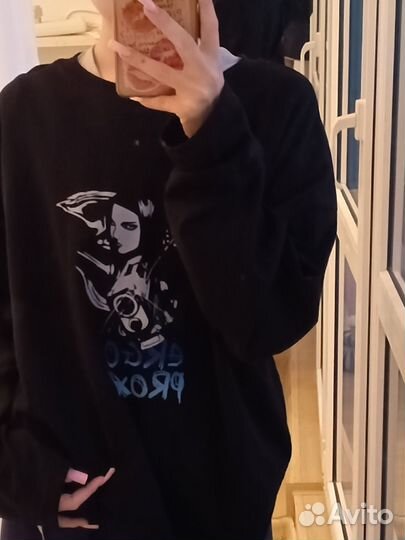 Лонгслив оверсайз