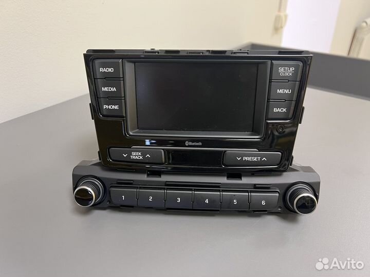 Штатная магнитола hyundai solaris 2