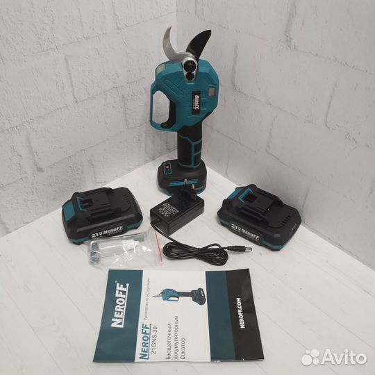 Секатор аккумуляторный бесщёточный Neroff 21GNS30