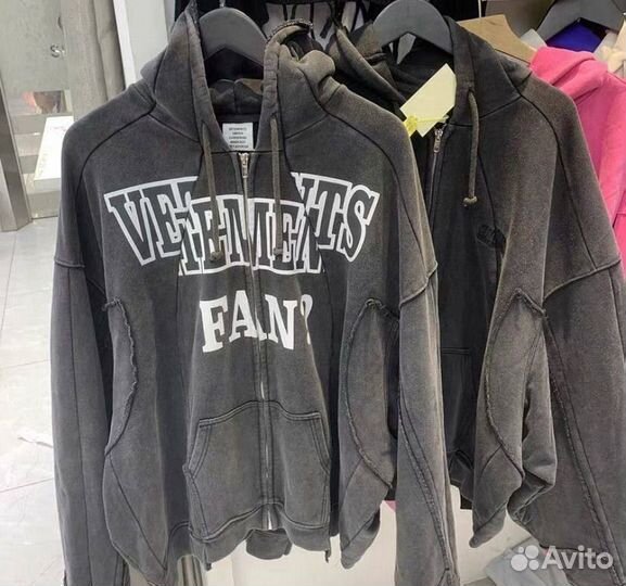 Зип худи vetements
