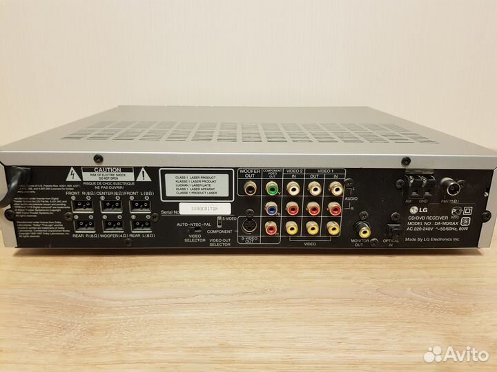 LG DWD/CD ресивер dа5620ах