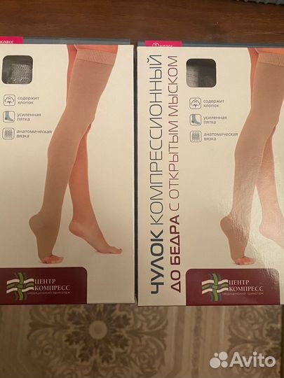 Компрессионные чулки 1 класс