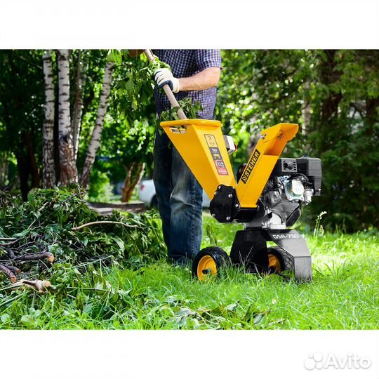Садовый измельчитель бензиновый