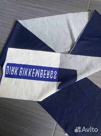 Шарф bikkembergs - Оригинал. Шерсть