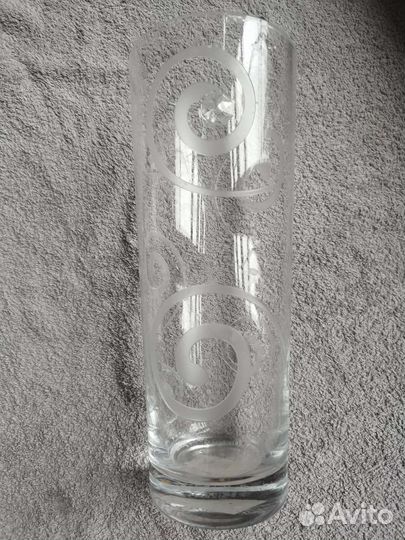 Вазы каминные парные (Rona, Чехия), Сваровски и др