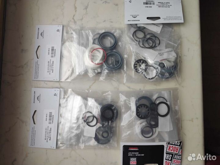 Сервис киты Rock Shox, Dt Swiss + запчасти вилок