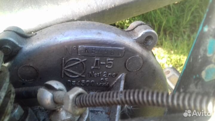 Велосипед с мотором Д5 газуля