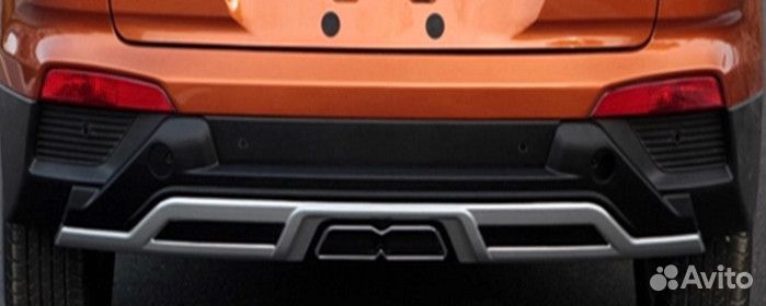 Накладки на бампера Hyundai Creta 2016-2020