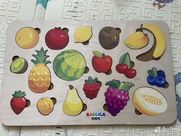 Пазлы, вкладыши, досочки, рыбалка