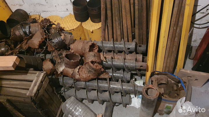 Шнек нипиля коронки долотья замки переходник