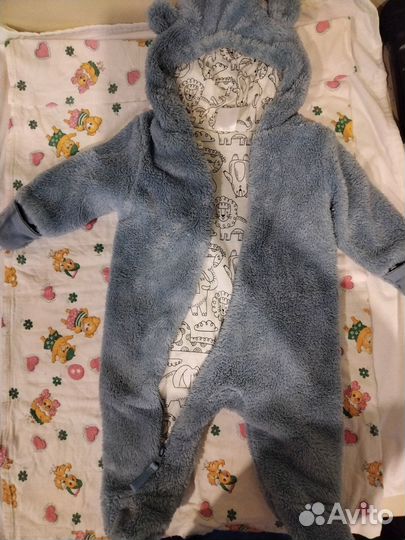 Детский комбинезон теплый 62 размер