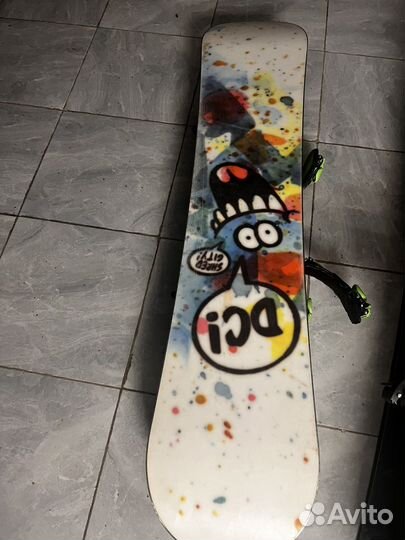 Сноуборд с креплением