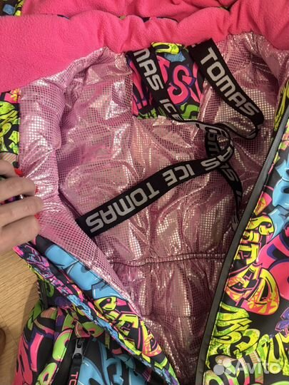 Зимний комбинезон для девочки 110