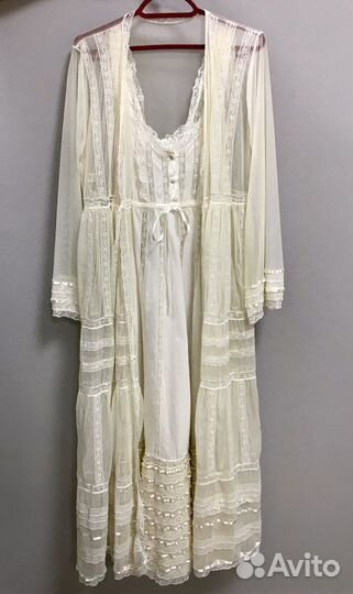 Свадебный пенюар и халат