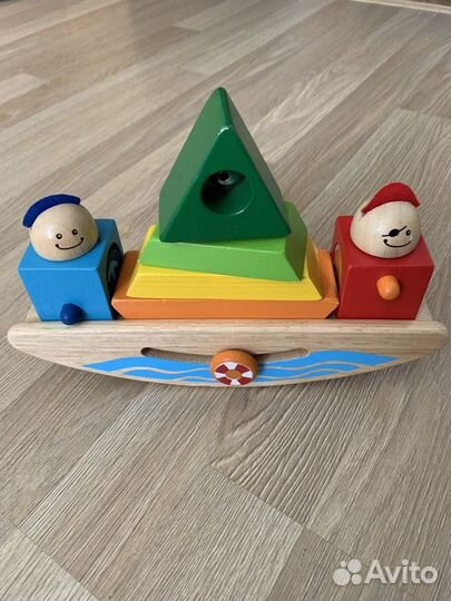 Корабль Гулливер деревянные игрушки