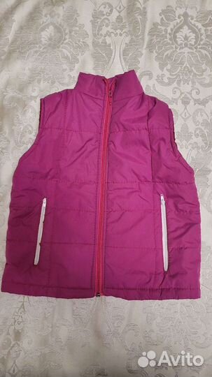 Жилетка крас р 110 см, фиолет 104