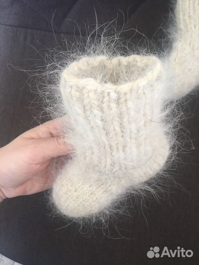 Носки новые из собачей шерсти 12,5 см