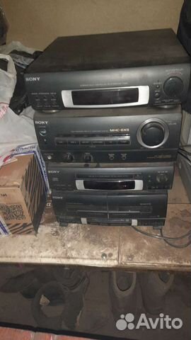 Музыкальный центр sony mhc ех 5