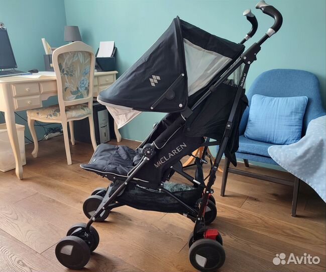 Коляска трость Maclaren Techno xt черная