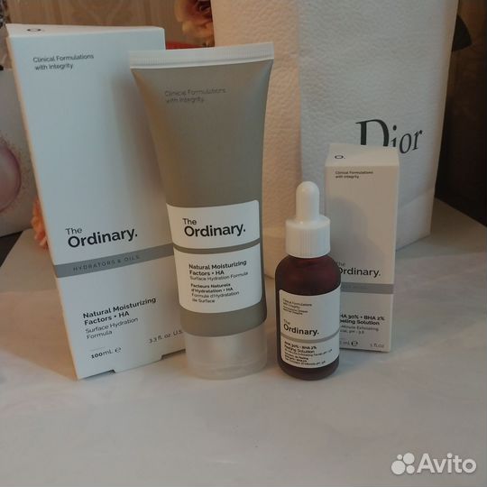 The Ordinary. Набор.Кровав.пиллинг+крем.Канада