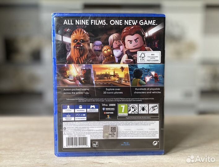 Lego Star Wars Skywalker Saga (Новый) Sony PS4/PS5
