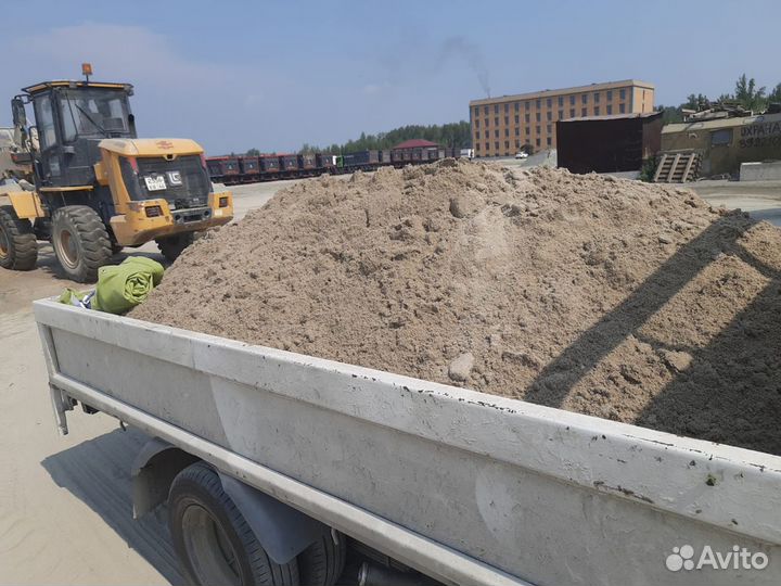 Щебень Отсев Песок Чернезом Торфагрунт с доставкой