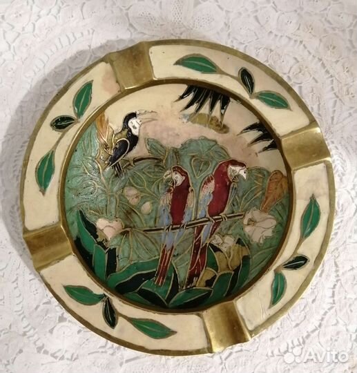 Пепельницы. Подсвечники. Шкатулки. Латунь