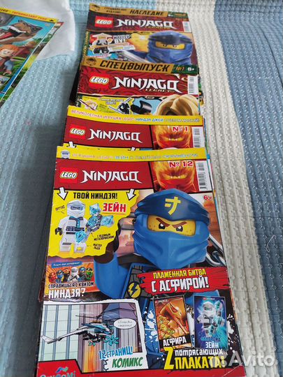 Lego ninjago журналы