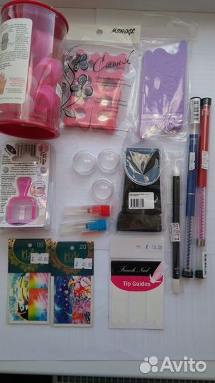 Материалы для наращивания ногтей, ресниц, бровей