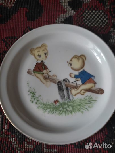 Детская посуда из гдр и СССР и Испании