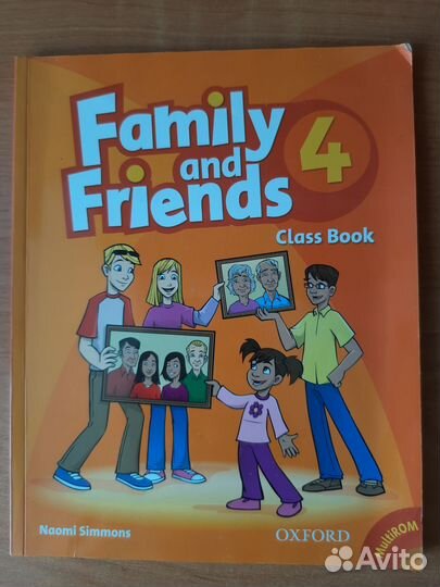 Учебник Family and friends 4 class book