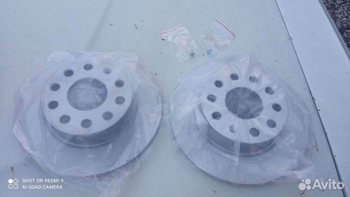 Тормозные диски задние audi A3