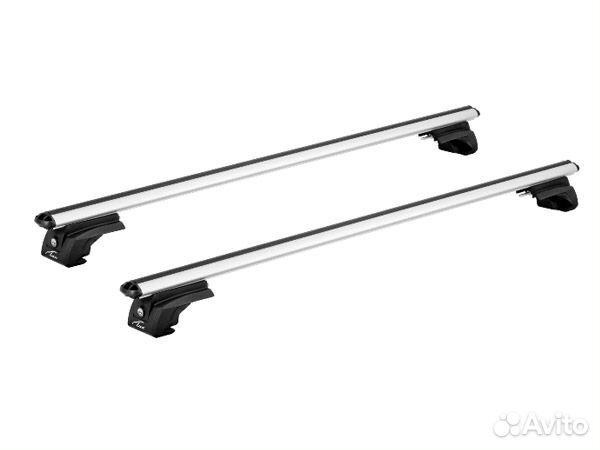 Багажник на крышу Элегант, высокий рейлинг LUX