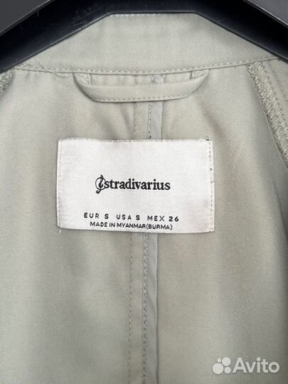 Тренч Stradivarius