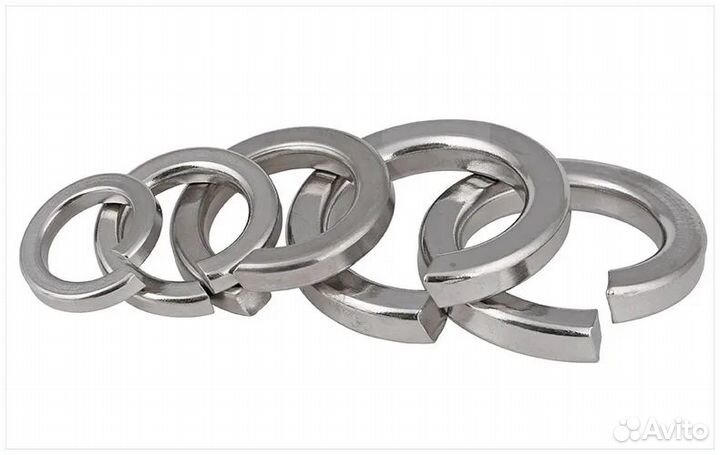 Шайба гровер М6 нержавеющая сталь А2 DIN 127