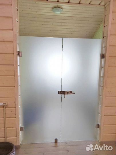 Стеклянная дверь с Вашим дизайном