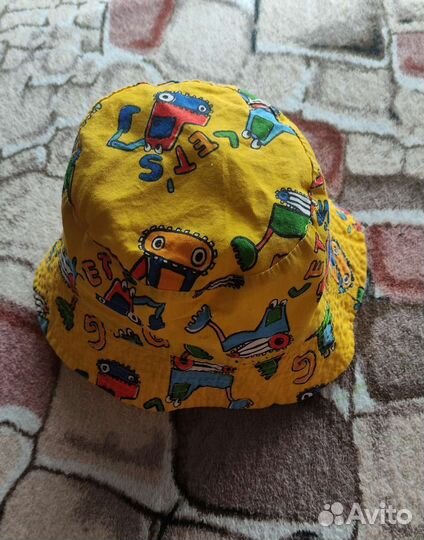 Панамка для девочки для мальчика на 1- 1,5 года