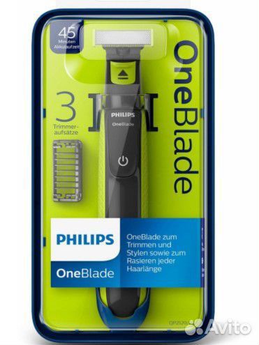 Новый Триммер Philips OneBlade QP2520/20