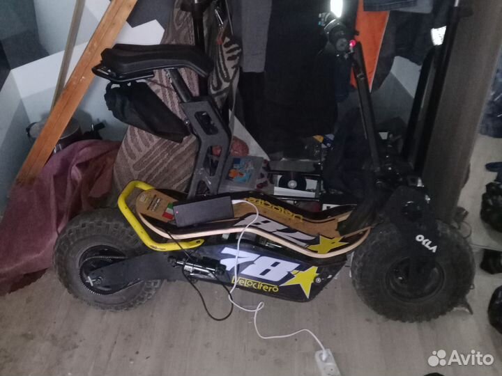 Электромопед velocifero mad2000