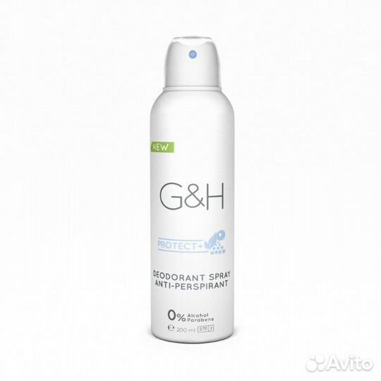 G&H protect+ Дезодорант-антиперспирант спрей