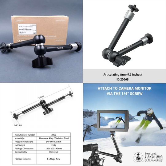 SmallRig зажимы адаптеры (новые) и прочее