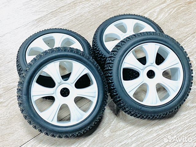 Колеса для багги 1/8 115x40мм 17hex Hpi/Kyosho купить в Москве | Хобби ...