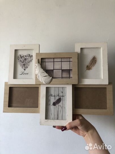 Набор рамок для фото, фоторамки