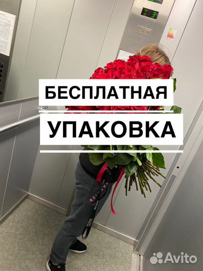 Розы 51 штука 80 см