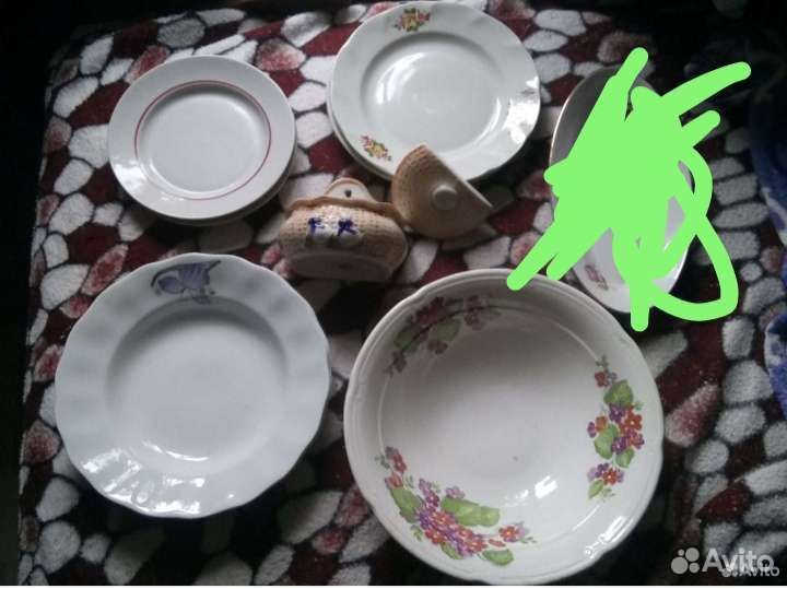 Посуда СССР разная. Салатницы