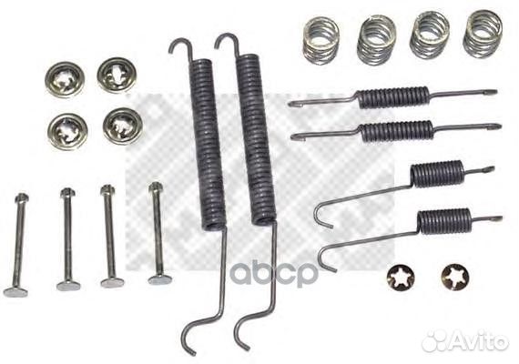 Р/комплект т.колодок citroen saxo peugeot 106