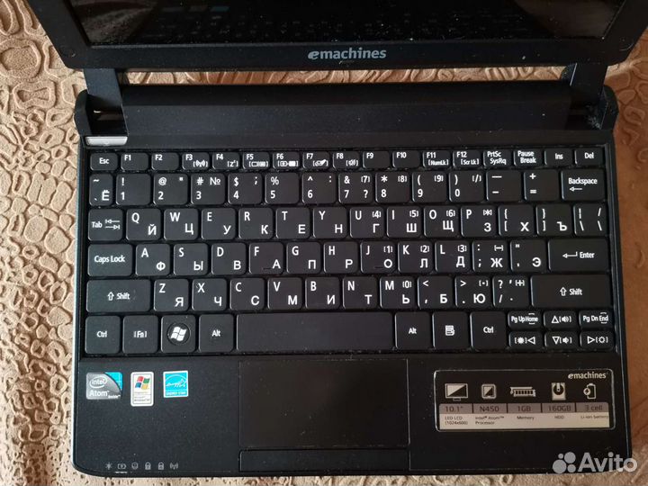 Нетбук еMachines 350